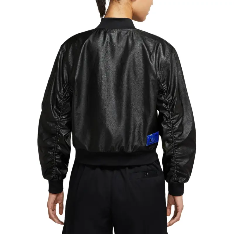 Jordan X Paris Saint Germain Women's Bomber Jacket Black/Psychic Purple-2