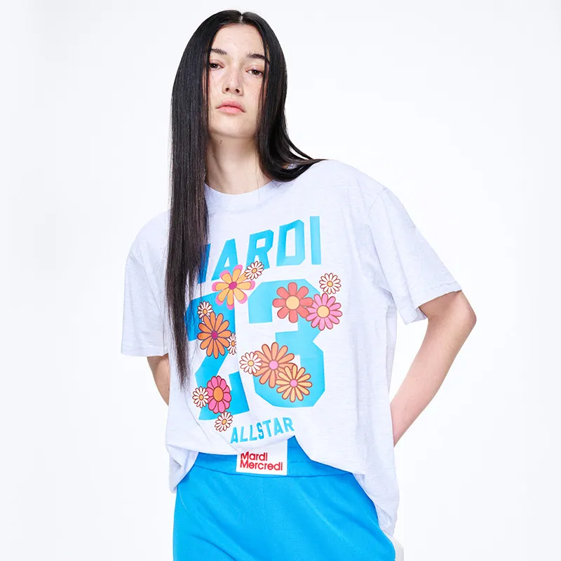 MARDI MERCREDI T-Shirt Korean Style Unisex-8