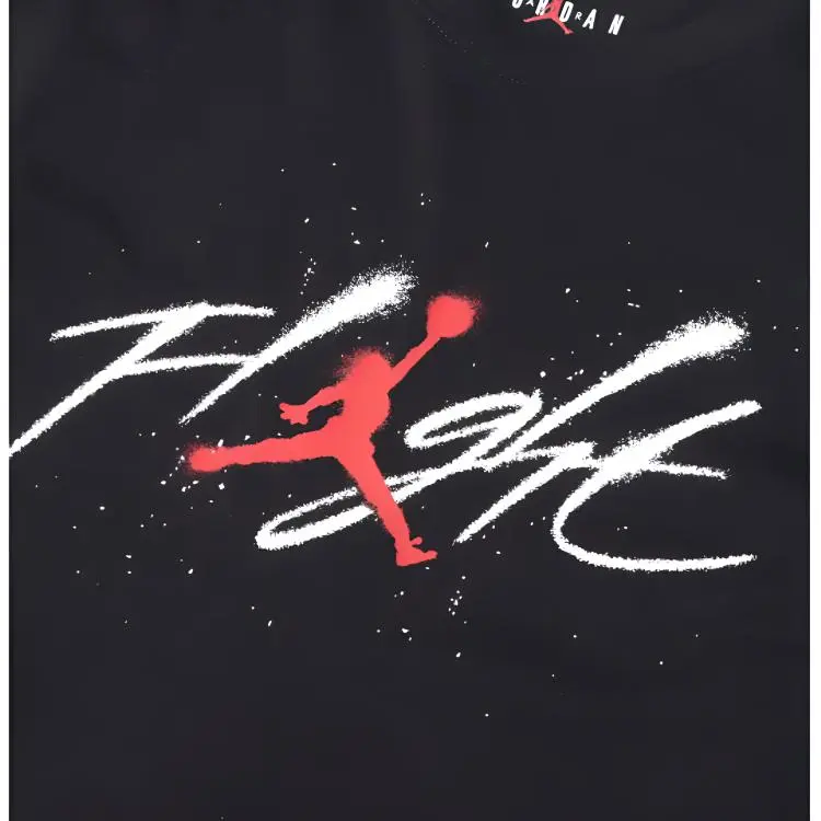 Jordan T Shirt Asia Version Men's Black-4