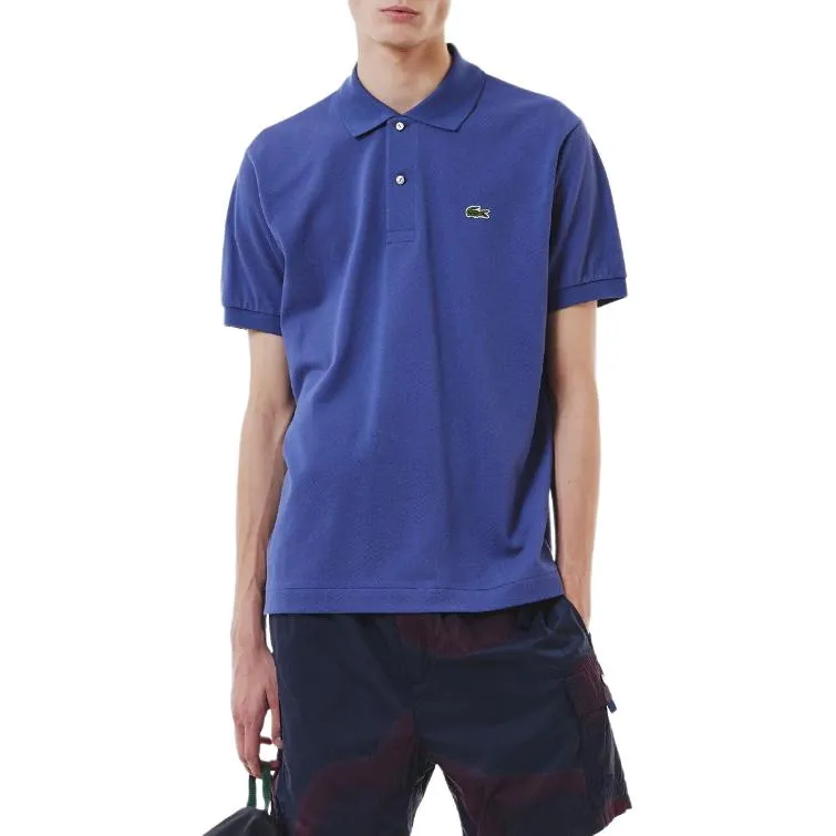LACOSTE Polo Shirt Men's Purple-2