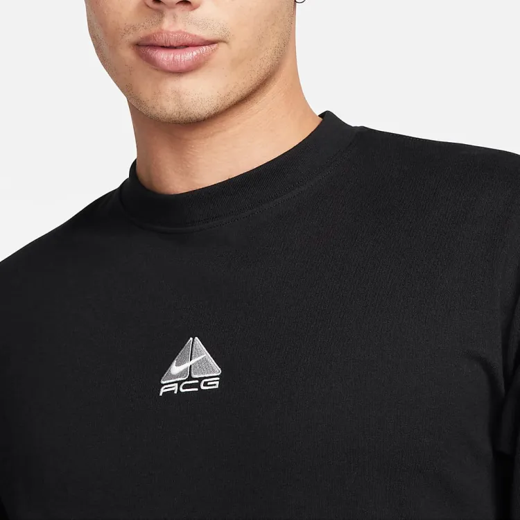 Nike ACG T-Shirts Men Black - POIZON