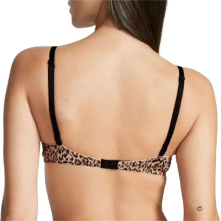 Victoria's Secret Bra Women's Light Brown Animal Print-2