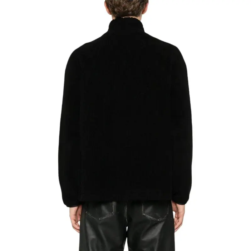 FENDI Ff Pattern High Neck Zipped Sweatshirt-2