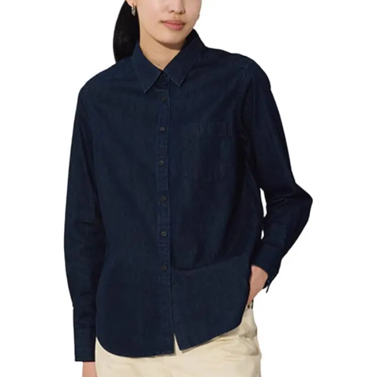 UNIQLO Shirts Women's Navy Blue-2