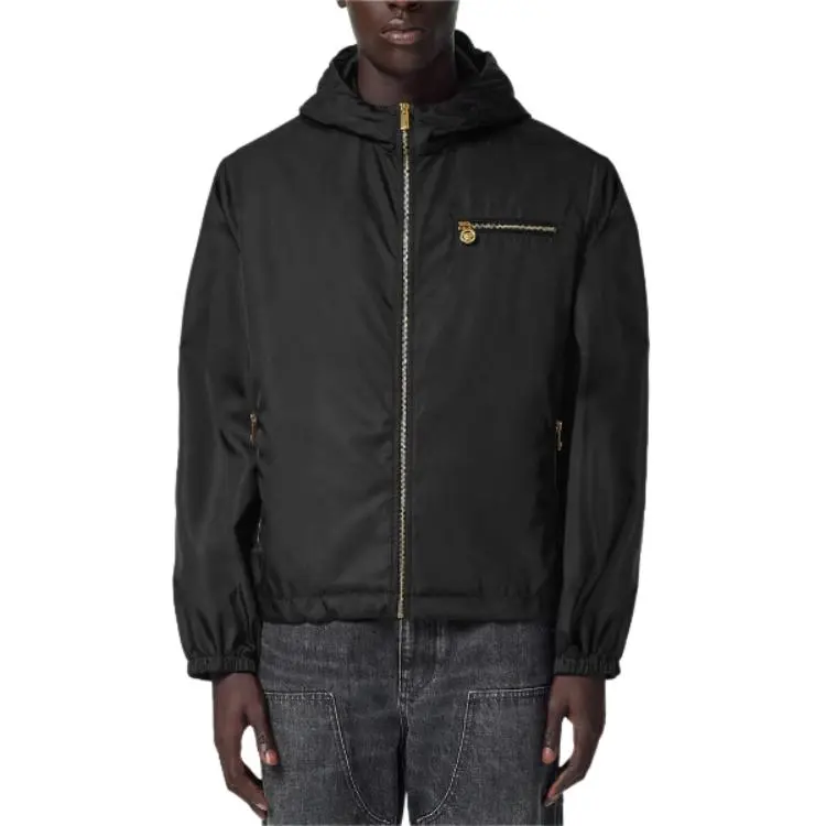 VERSACE Zip Up Hooded Jacket-2