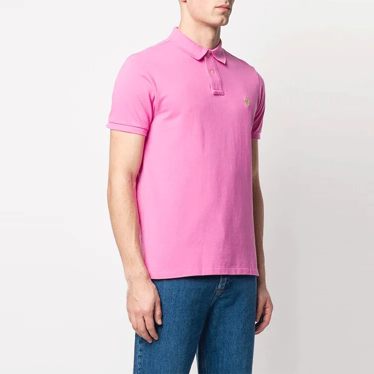 Polo Ralph Lauren Logo Embroidered Short Sleeved Polo Shirt-3