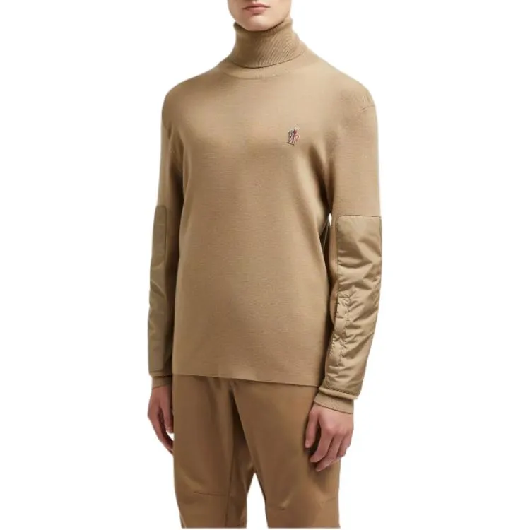 Moncler Grenoble Turtleneck Panelled Sweater-1