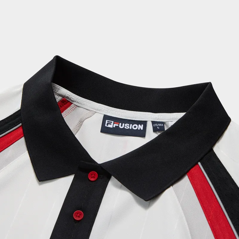 FILA FUSION x DUCATI Polo Shirt Men's Cloud White WT-3