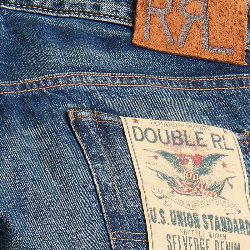 Polo Ralph Lauren Straight Fit Hawley Selvedge Jeans Jeans Men's Blue-6