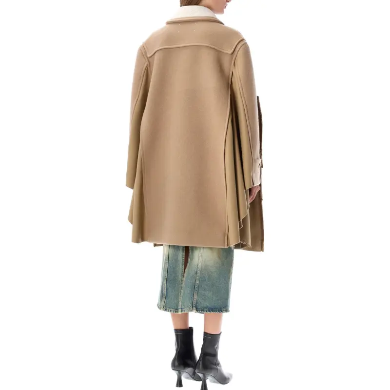 Maison Margiela Long Sleeved Buttoned Coat-4