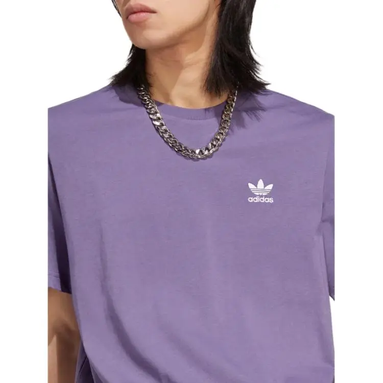 Adidas Originals T Shirts Men Technology Purple-3