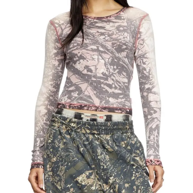 DIESEL SS25 Regular T-Shirt Women's Multicolor-1