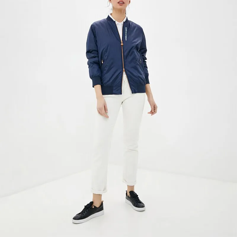 EMPORIO ARMANI Jacket Women's Blue-1