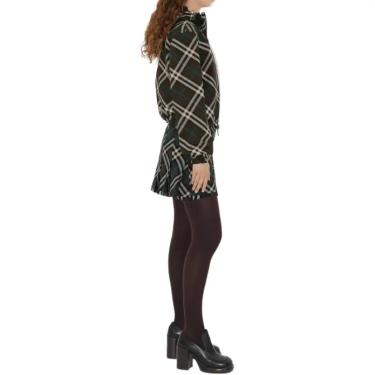 Burberry Checked Hooded Reversible Jacket-3