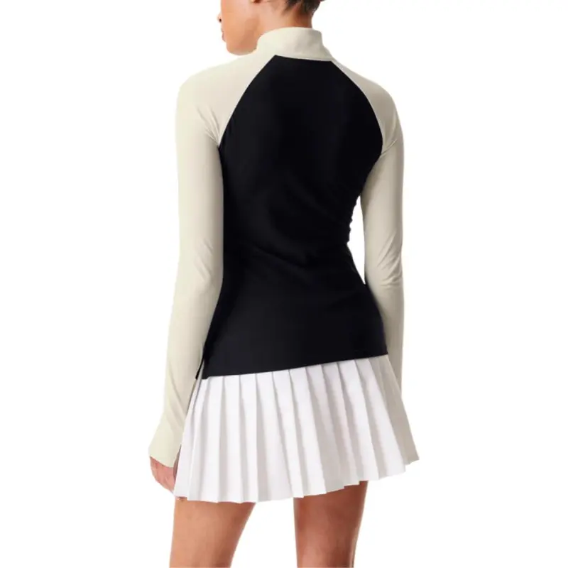 LACOSTE T-Shirts Women's Black/White-3