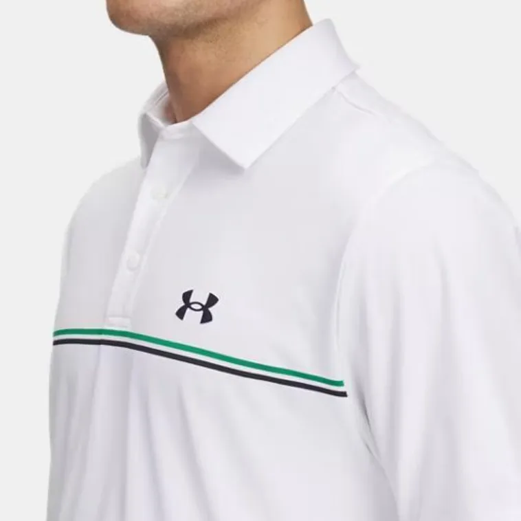 Under Armour Playoff 3.0 Polo Shirt Men's White-3