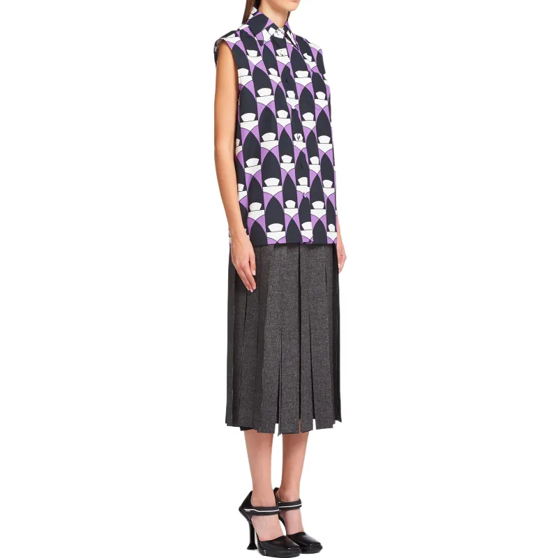 PRADA Shirts Women's Purple-7