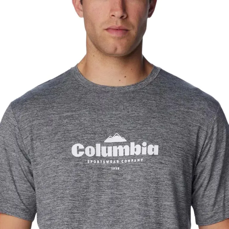 Columbia Kwick Hike™ T-Shirt Men's Dark Gray-4