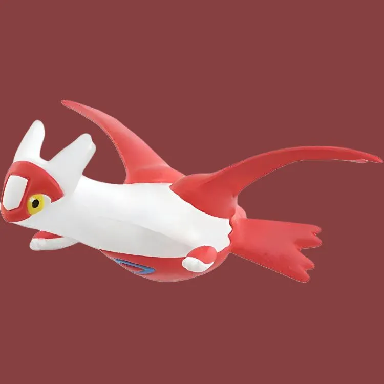 TAKARA TOMY Pokémon Character Collection Divine Beast MS47 Latias Scale Figures 4~5cm-3