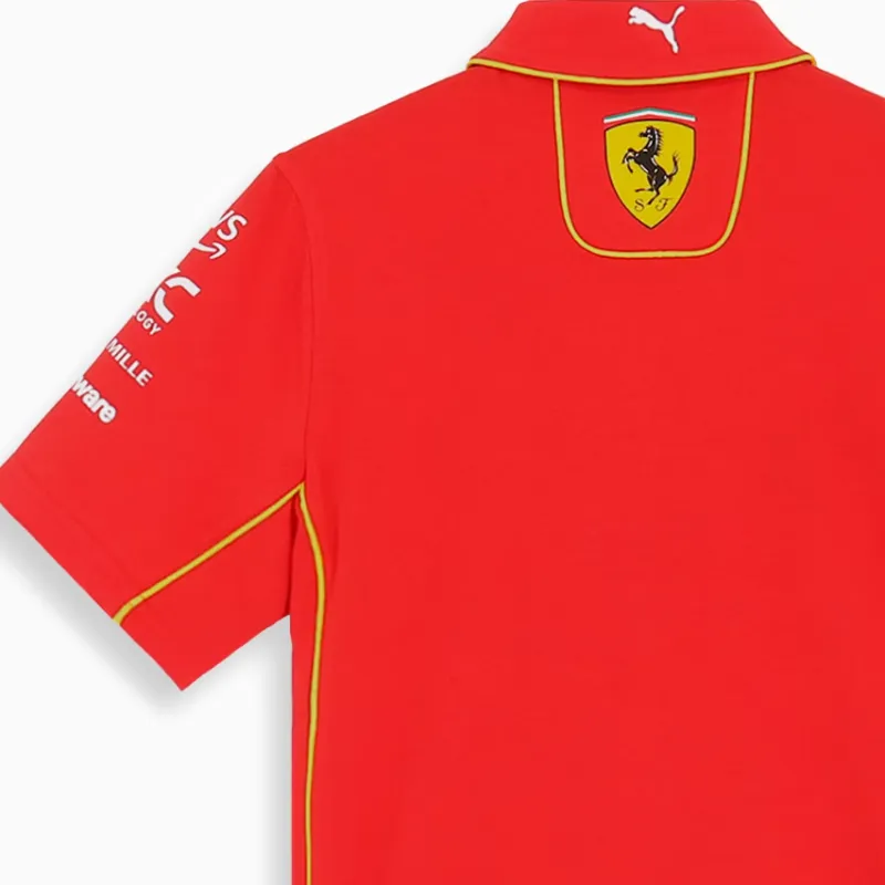 PUMA Camiseta Polo Para Hombre Del Equipo Scuderia Ferrari Pro-4