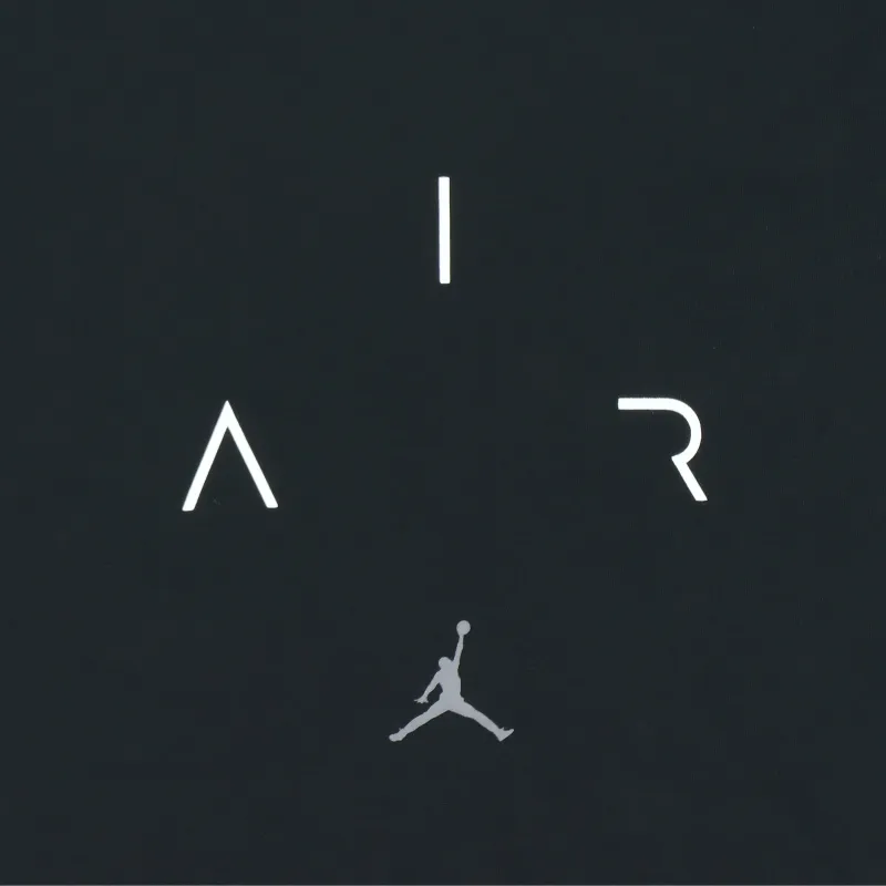 JORDAN Air T Shirts Men Black-4