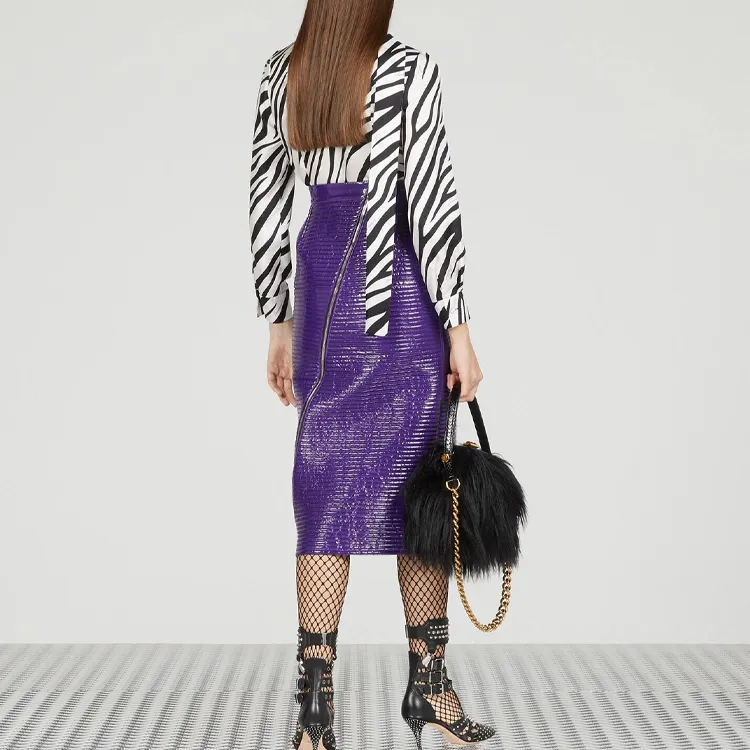 GUCCI Zebra-Printed Front-Bow Detail Shirt-2