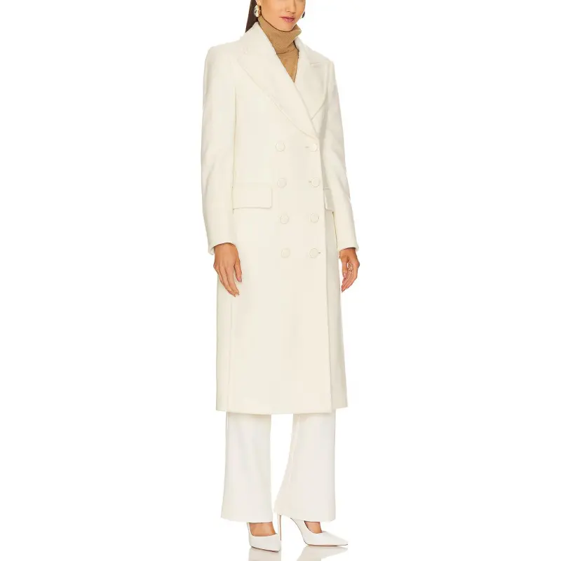 VERONICA BEARD Coats Women's Ivory White-4