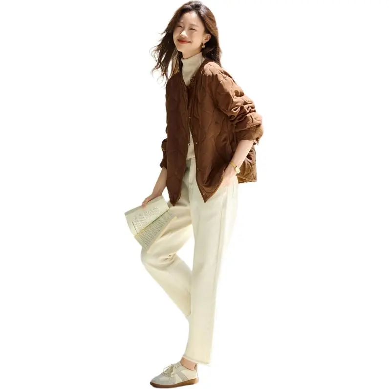 Mo Han Yi Mei Puffer Jacket Women's Caramel-1