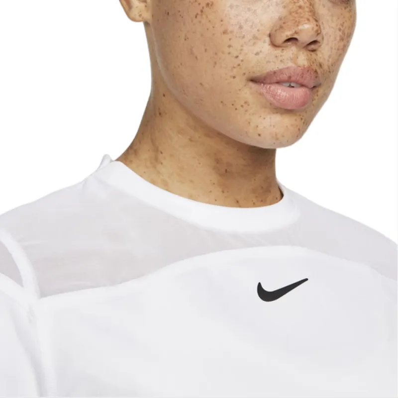Nike Women's Court Dri FIT Slam Tennis Dress White-5