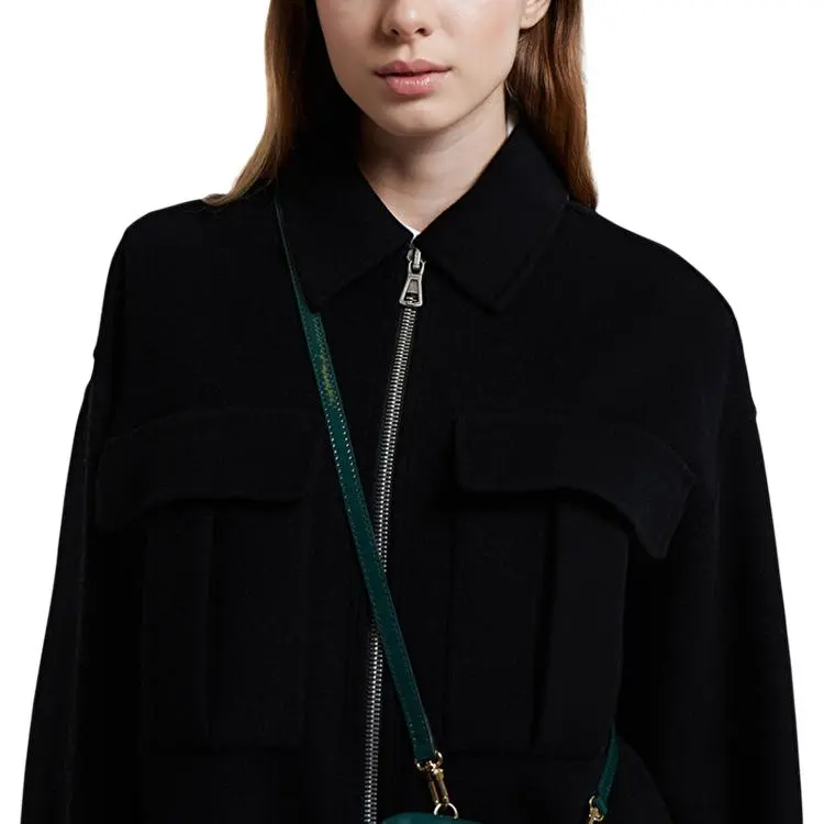 SportMax Jackets Women's Black-5