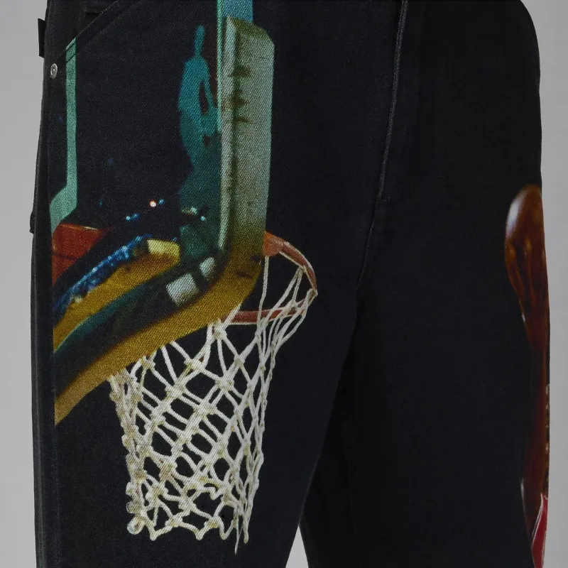 JORDAN Air JORDAN Men's Printed Twill Pants-4