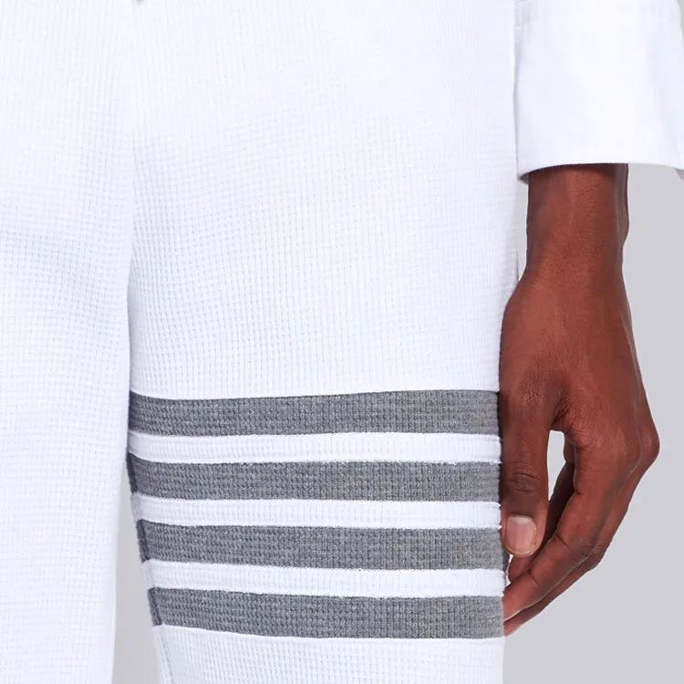 THOM BROWNE Sports Shorts Men White-4
