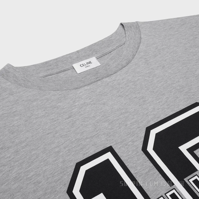CELINE DYSFUNCTIONAL BAUHAUS Men's Collections T Shirts Men Gray-3