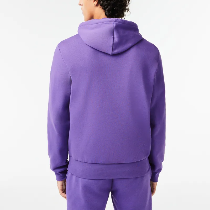 LACOSTE Logo embroidered Cotton blend Hoodie-2