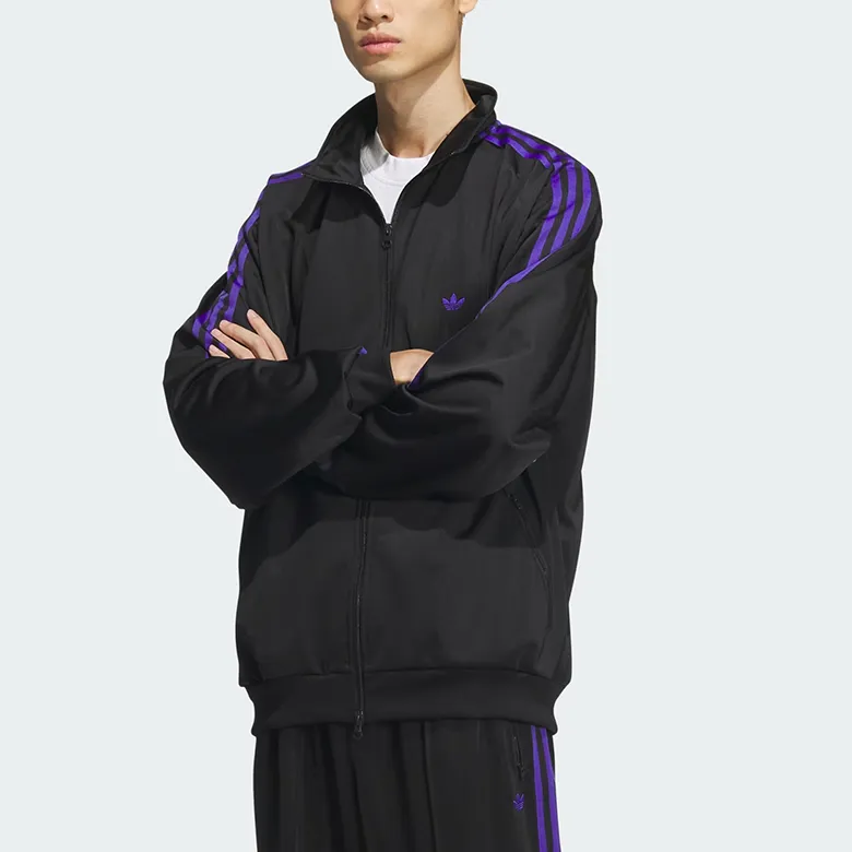 Adidas Originals Gender Neutral FW24 Jackets Coats Unisex Black/Energy Ink-3