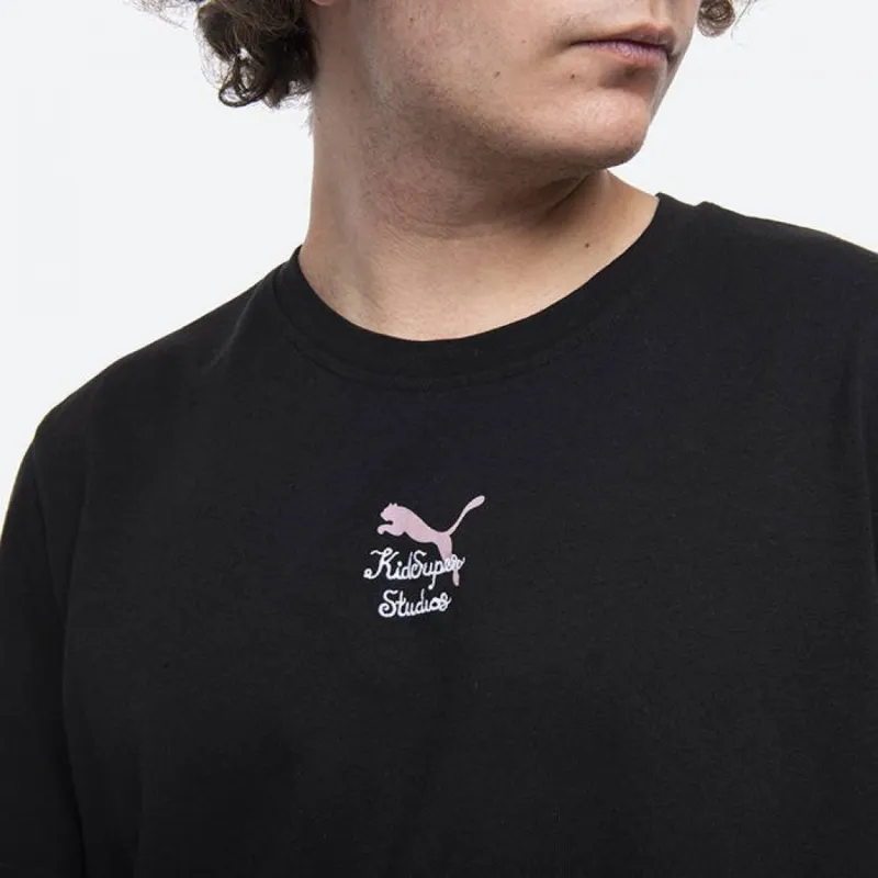 PUMA ICONIC T7 T Shirts Men Black-2