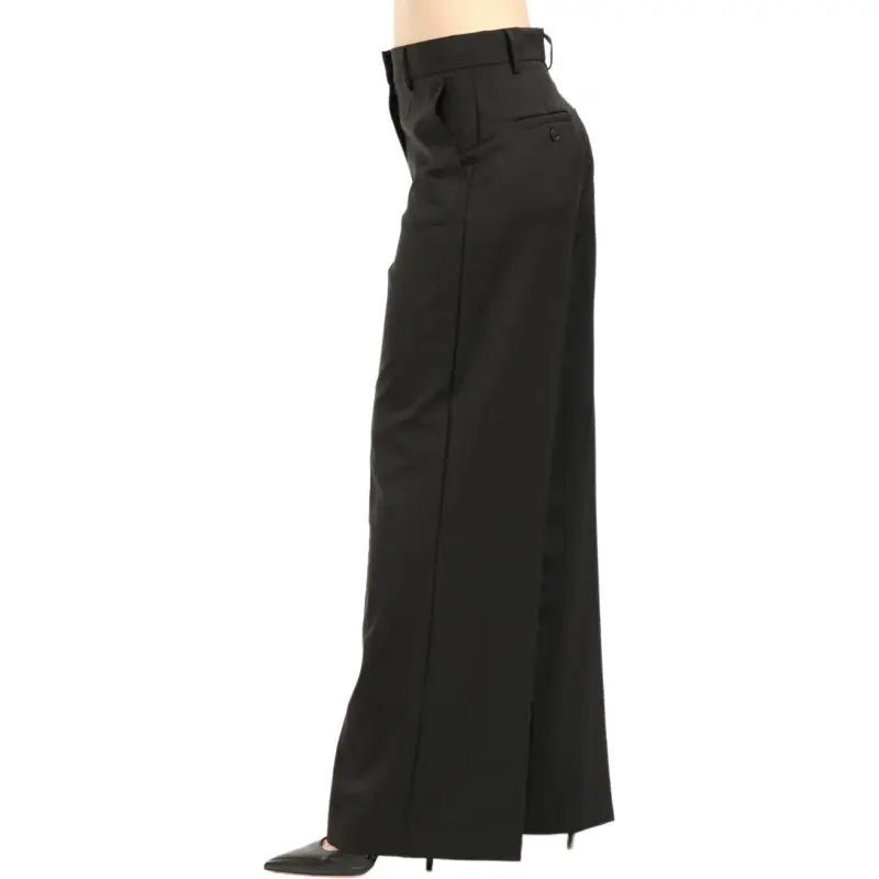 WEEKEND MaxMara Pleated Straight Leg Pants-4