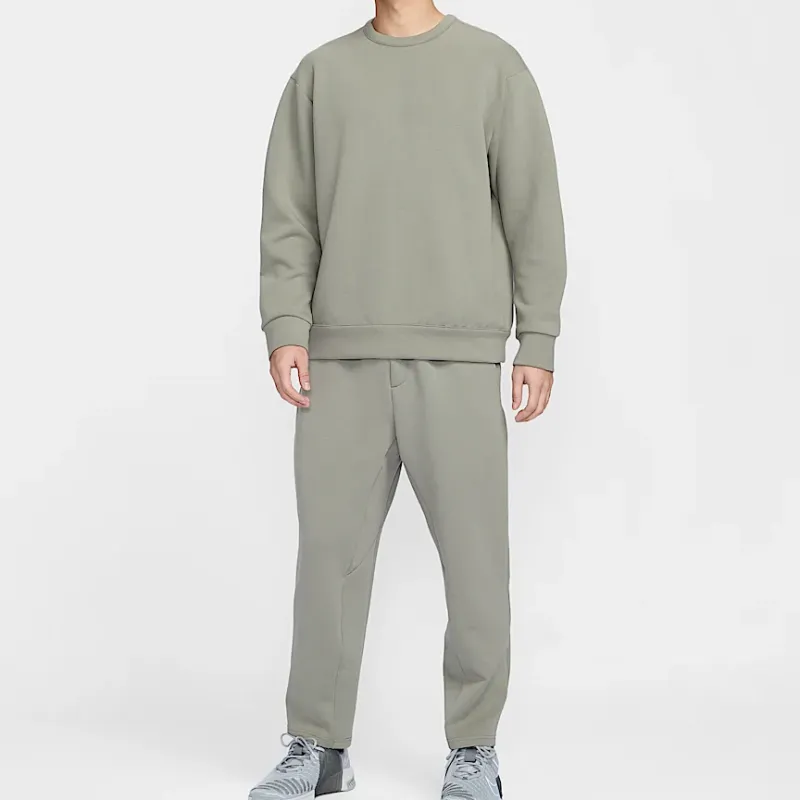 Nike Dri-Fit Knitted Sports Pants Men's Light Green Gray/Steel Green-2