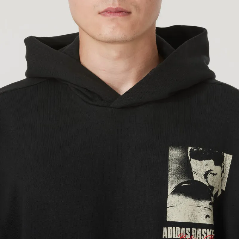Adidas Free Shipping With AdiClub Anthony Edwards Graphic Hoodie-5