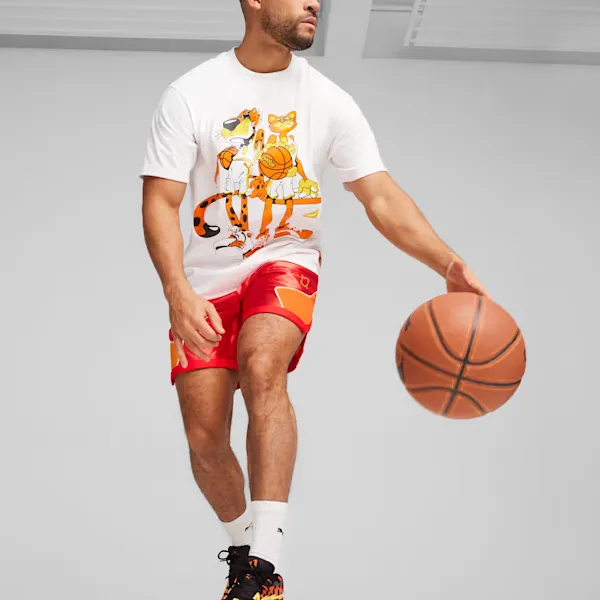 PUMA Shorts Para Hombre PUMA Hoops X Cheetos-4