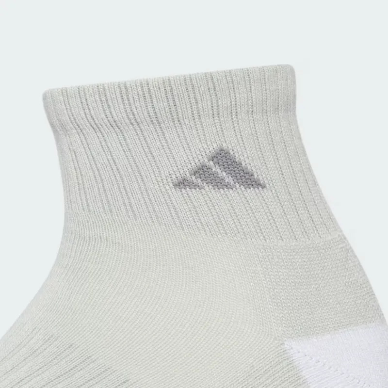 Adidas Ankle Socks Men's 3 Pack Beige Black Dark Olive-3