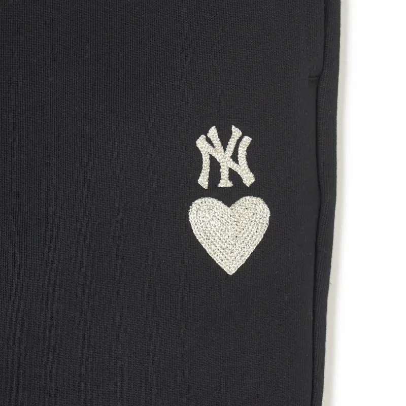 MLB SS24 New York Yankees Knitted Sports Pants Unisex Black-3