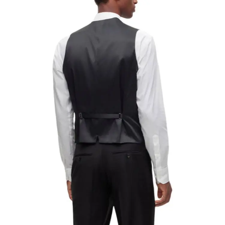 Boss Single breasted Buttoned Waistcoat-3