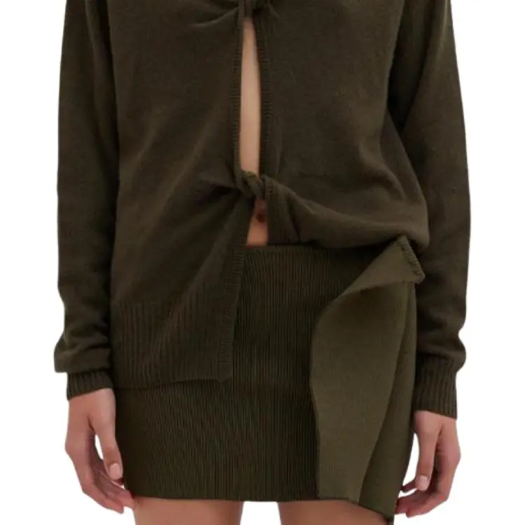 CHRISTOPHER ESBER Sweater Women's Khaki-4
