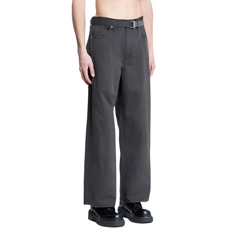 Sacai Jeans Men Black-2