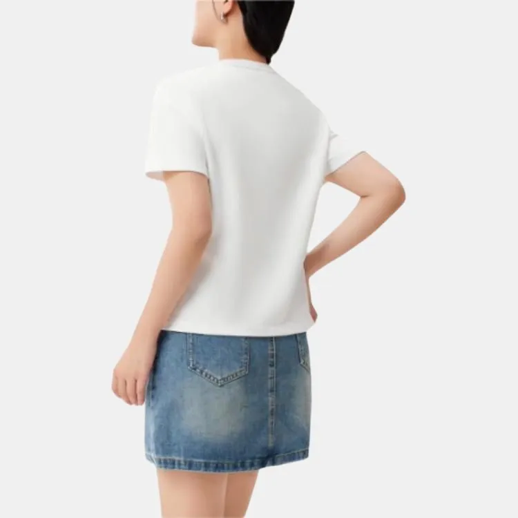 Love To Serve Regular T Shirt Women's White-5