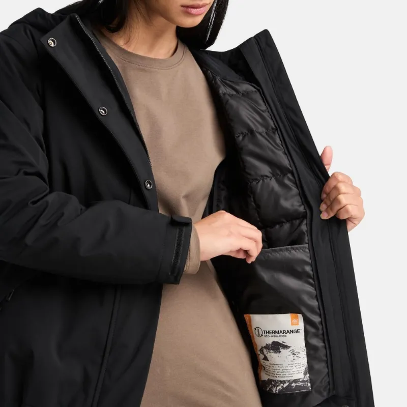 Timberland Waterproof And Breathable Warm Windbreaker Jacket Women's Black-5