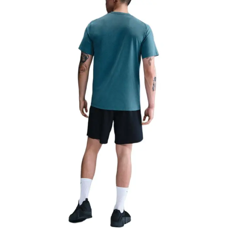 Nike HYVERSEDRI FIT UV T Shirt Men's Smoke Blue-1