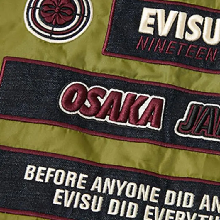 EVISU Jacket Women's Army Green-2
