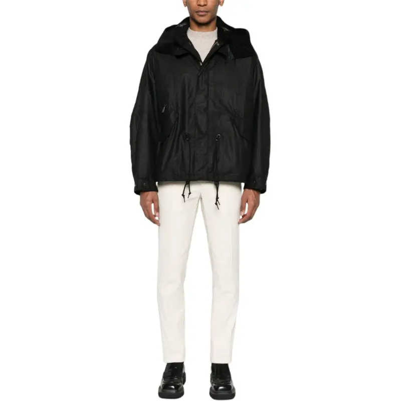 BARBOUR Short Wind Hooded Parka-1